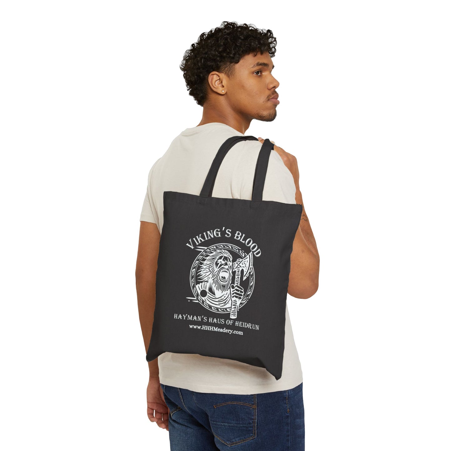 Viking's Blood Cotton Tote Bag