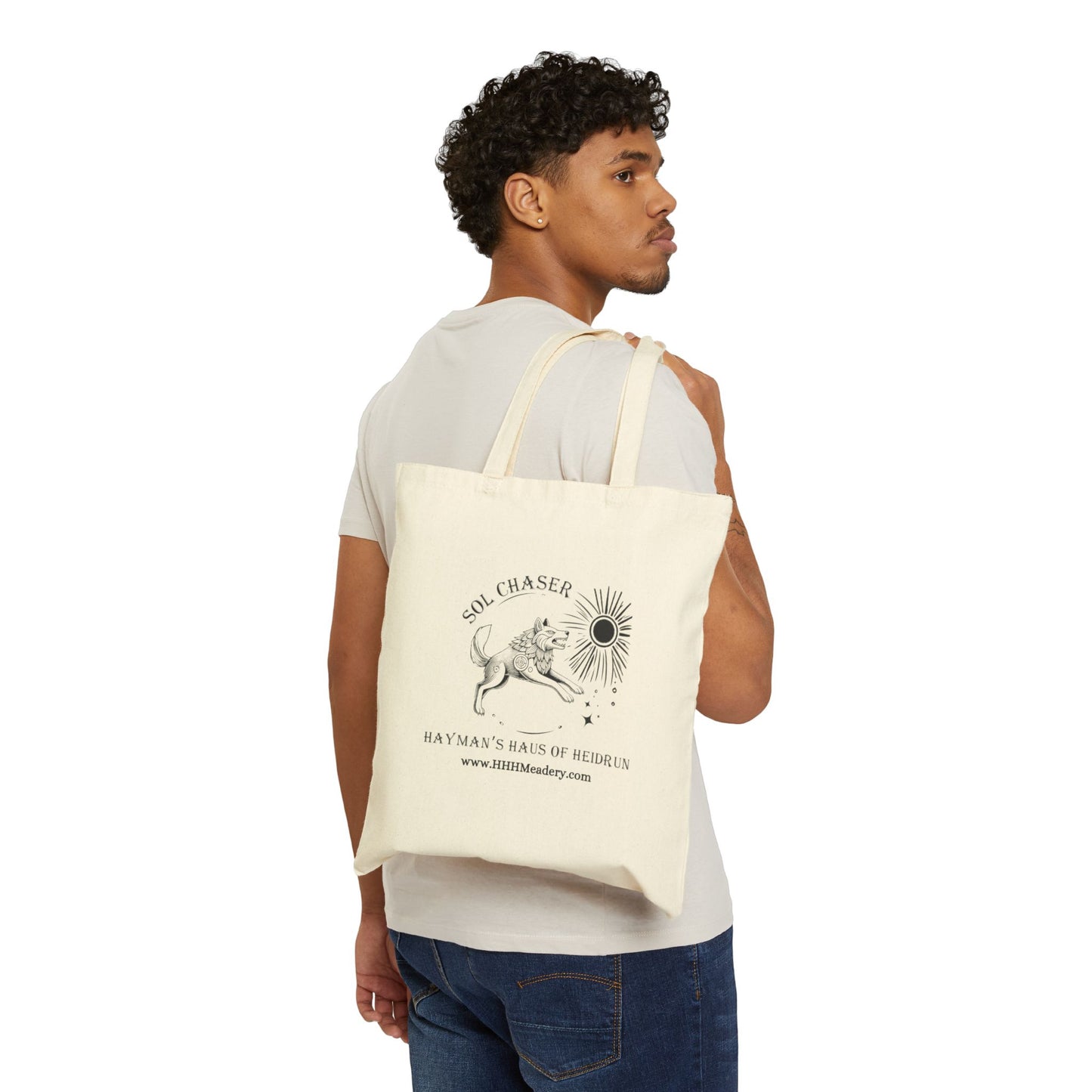 Sol Chaser Cotton Tote Bag